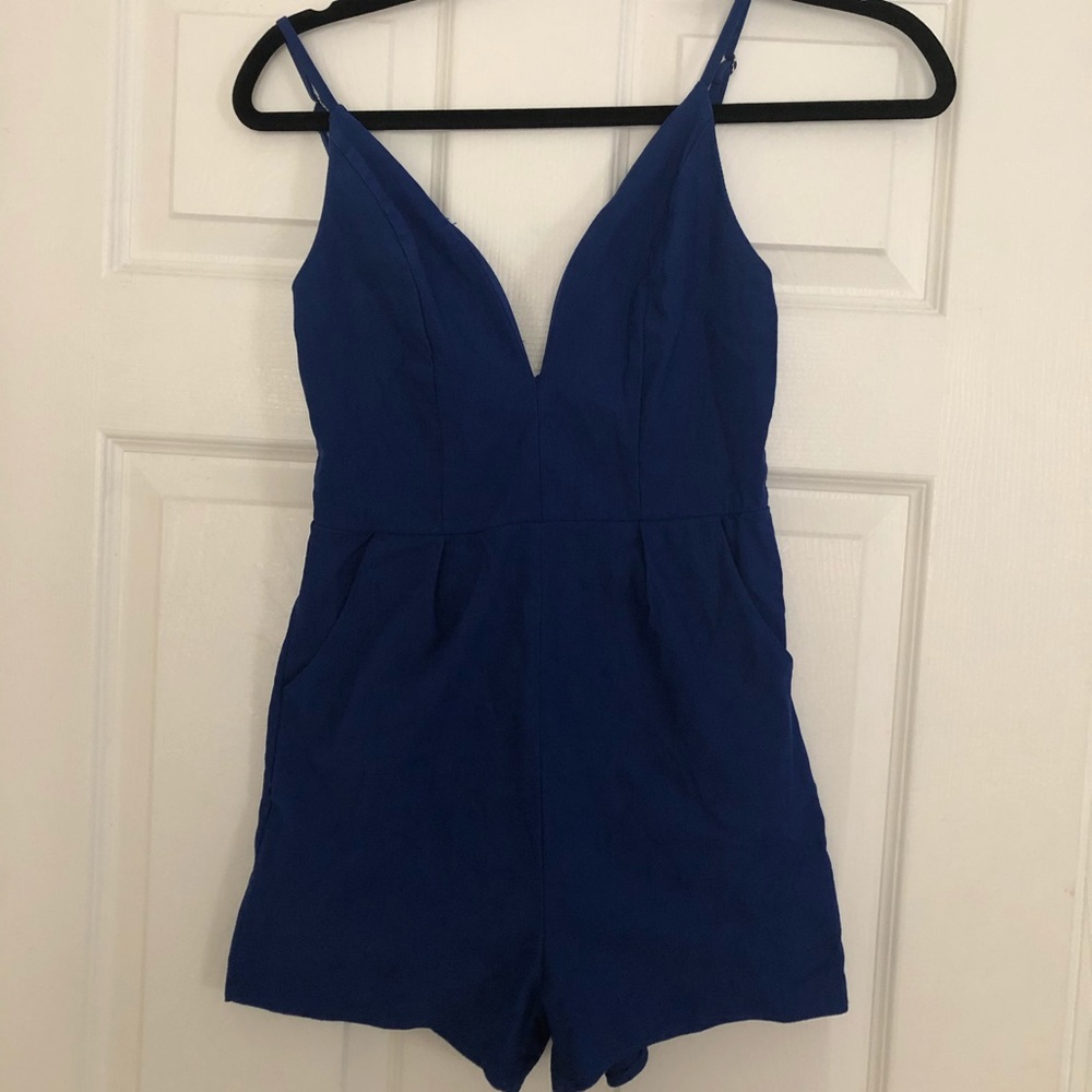 Dark blue romper!